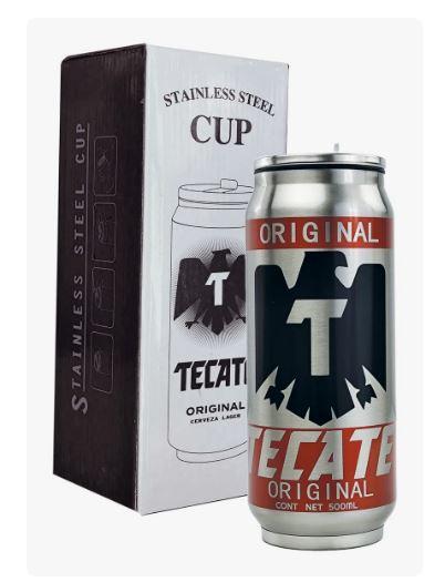 Termo Lata Acero Inoxidable Cerveza Refresco Café 500ml Victoria