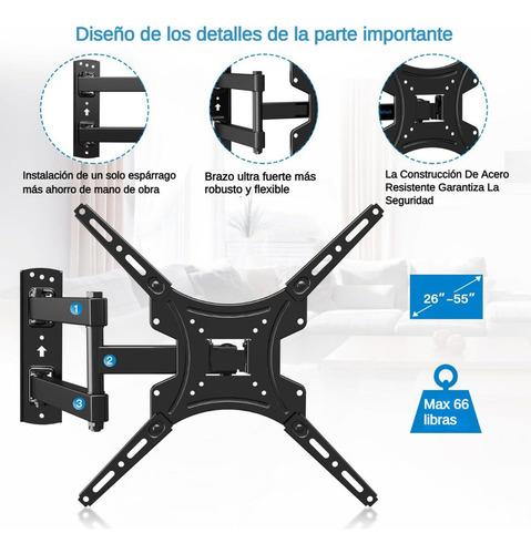 Soporte De Pared Para Pantalla Tv/monitor De 14 A 55