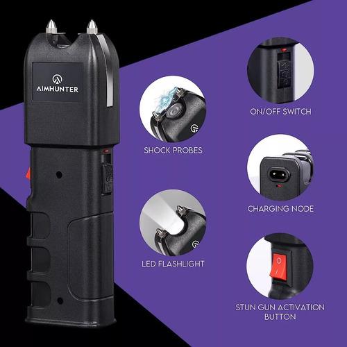 Linterna LED de 2000 Lúmenes Rechargeable USB Iluminación Potente y Recargable a través de USB Ideal para Uso en Diferentes Situaciones