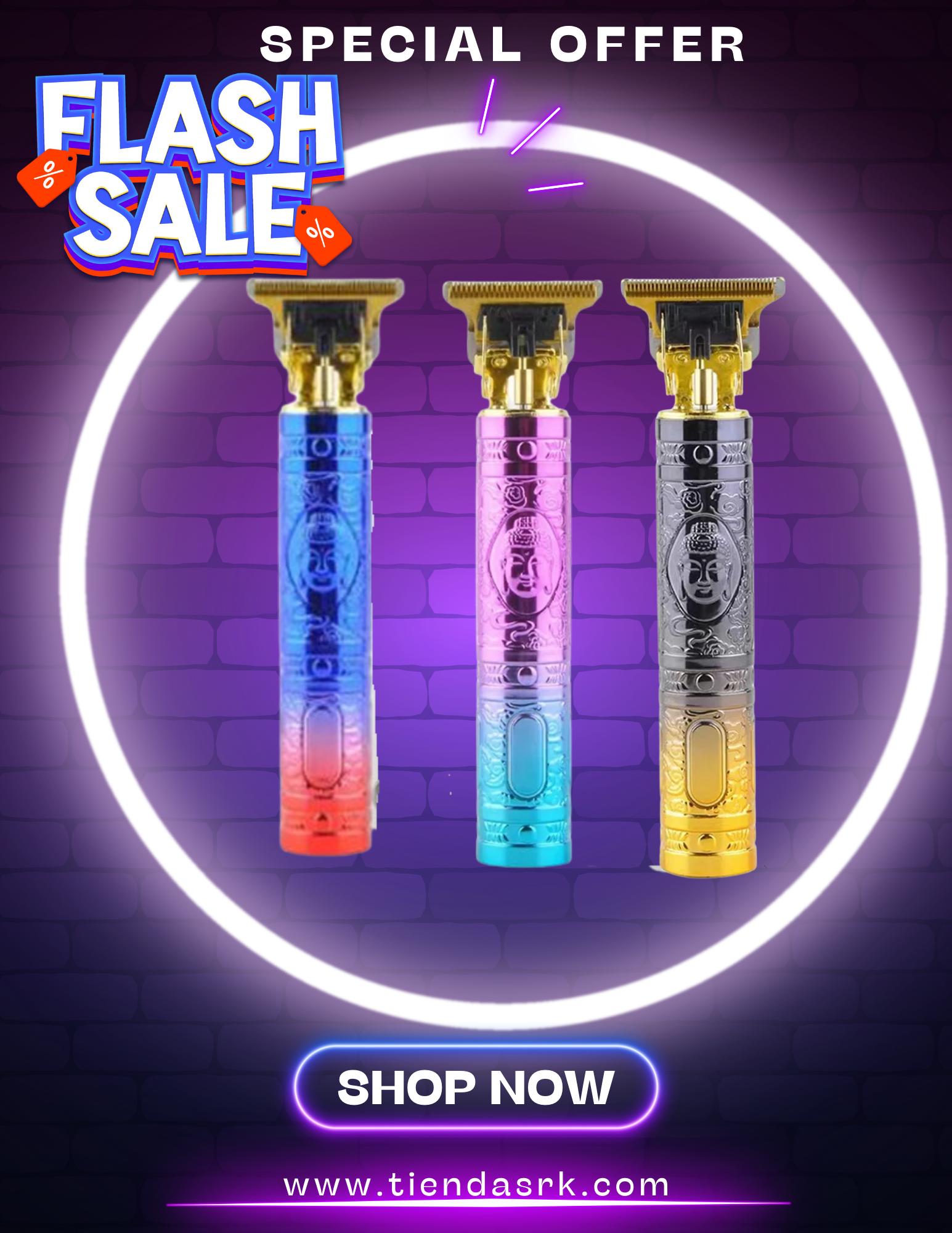 rasuradora vintage tornasol economica recargable mayoreo