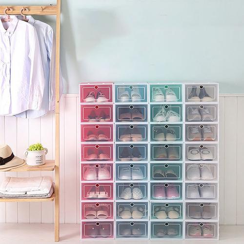 12pcs Organizadores Apilables Para Zapatos Cajas De