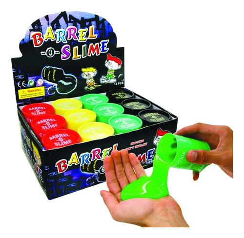 24 Pzs Moco De Gorila Bote Barril O Slime Juguete Fiesta Mixto