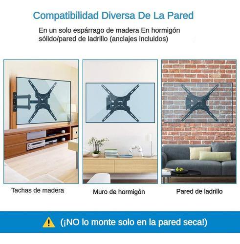 Soporte De Pared Para Pantalla Tv/monitor De 14 A 55
