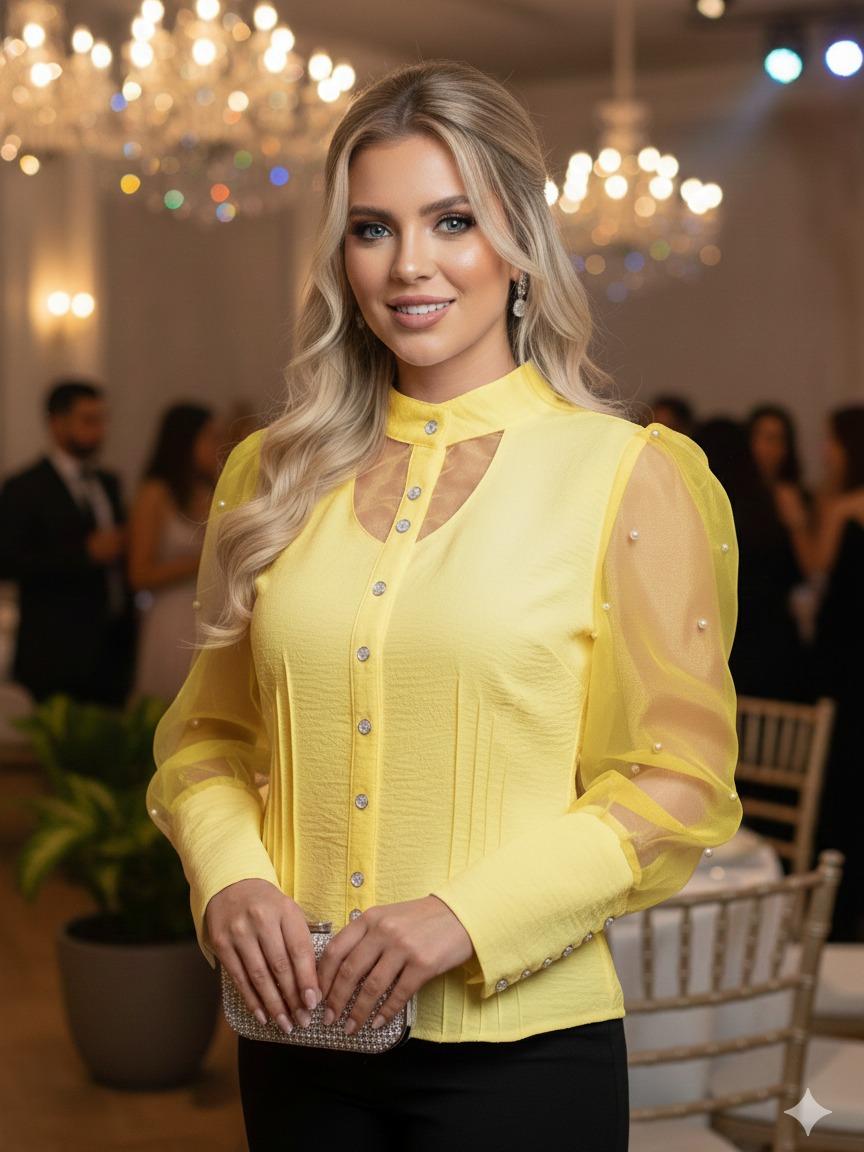 Blusa Para Dama De Moda Casual Elegante Estampados De Moda