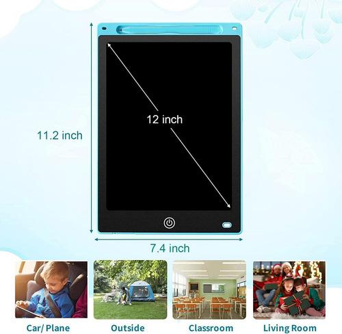 Pizarra Mágica Lcd Niños Tableta Multicolor 12'' F
