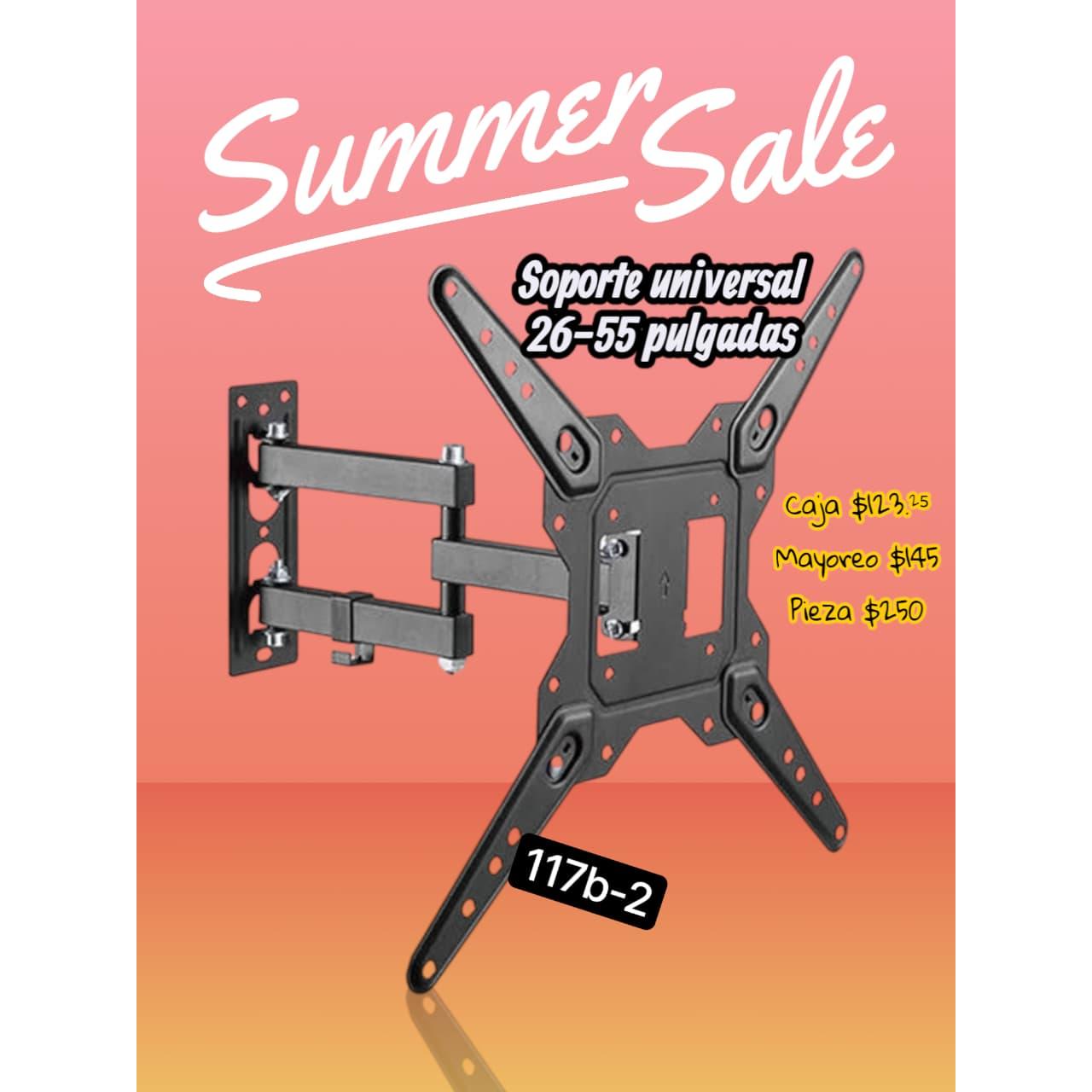 soporte universal para tv 14 a 55 pulgadas