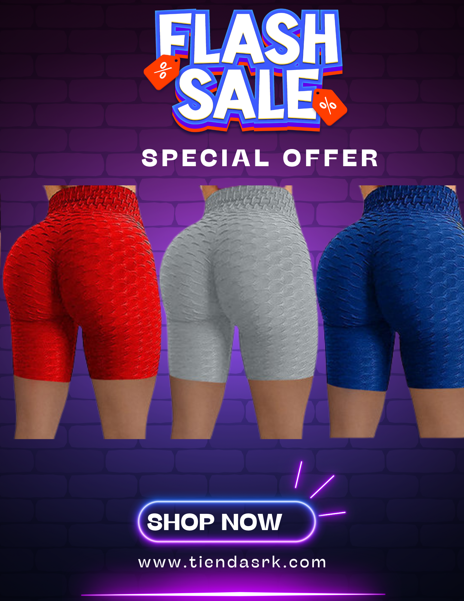 licra deportiva mujer short corto fresco ideal para gym con levanta pompa