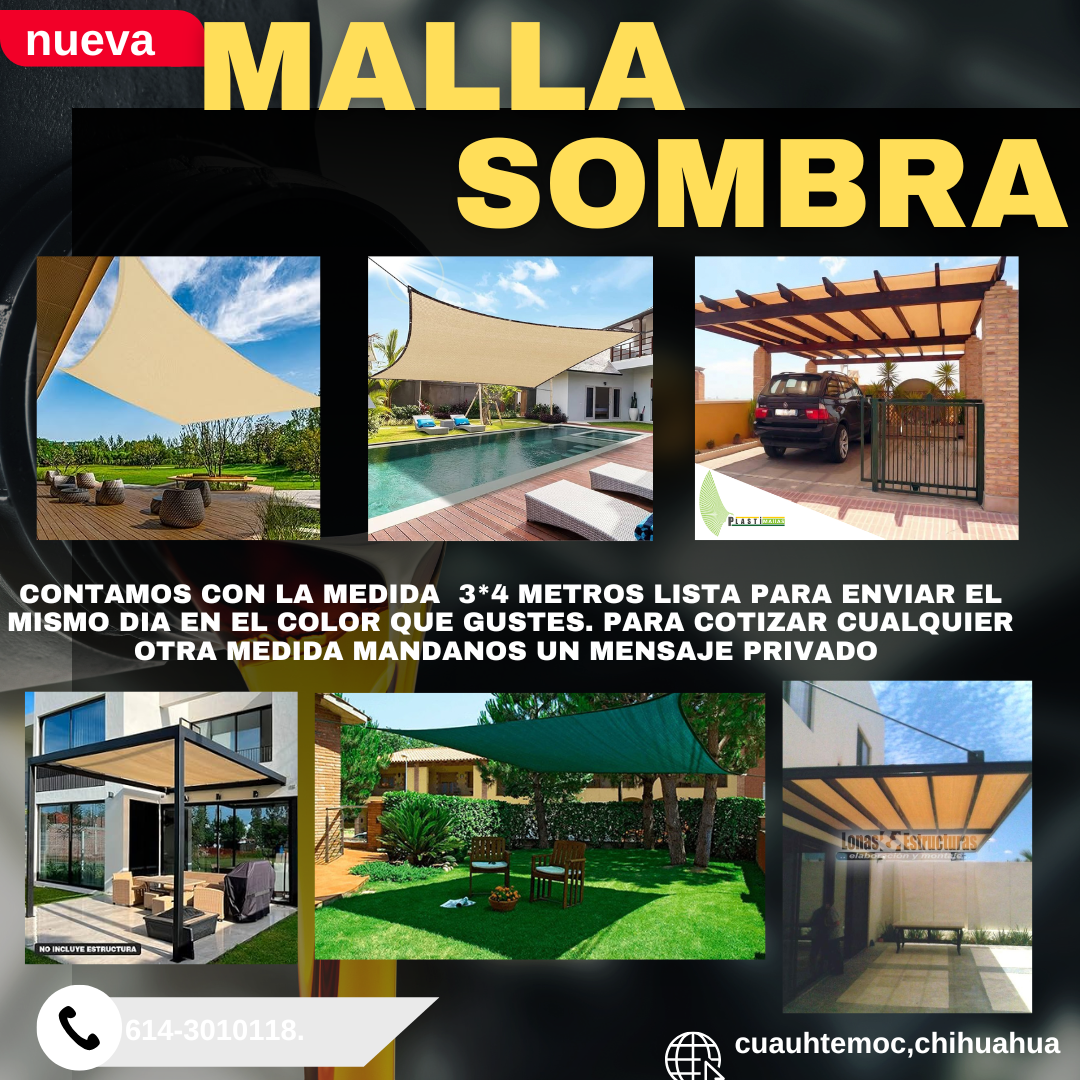 Ab Malla sombra  de jardín 95% resistente a los rayos UV 4*3m/6*4m, Amarillo,negra, malla de sombreo Raschel, malla de sombreo reforzada. ¡Cree su espacio exterior perfecto!