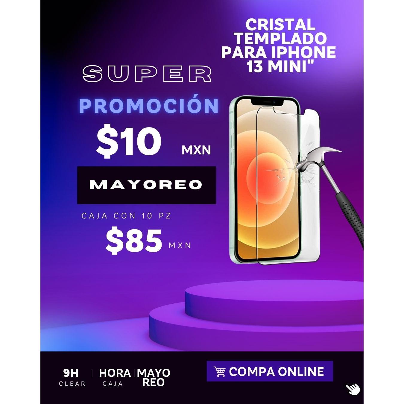 cristal templado para iphone 12 pro max 6,7,8 pluss /iphone 13mini /xs max iphone 11 pro max