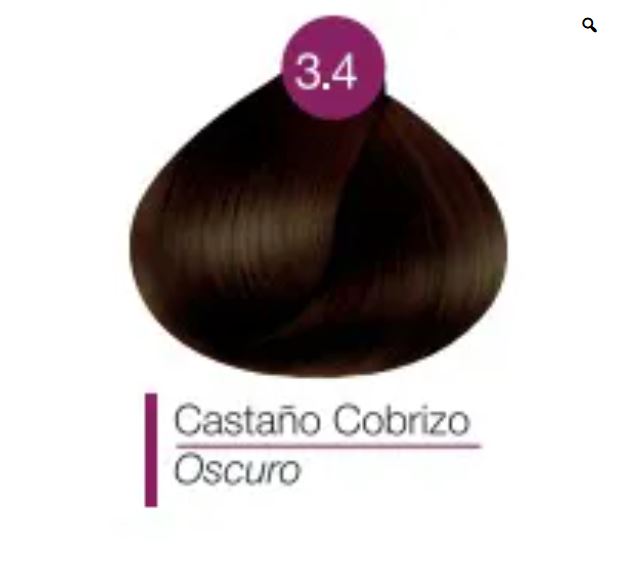 n Tinte Permanente ANVEN  Color System 90ml CON CREMA REVELARODA