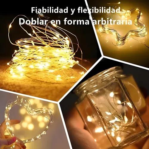 10 Piezas tira led de pilas Cadena De Luces Hadas Con Pilas  20 Led
