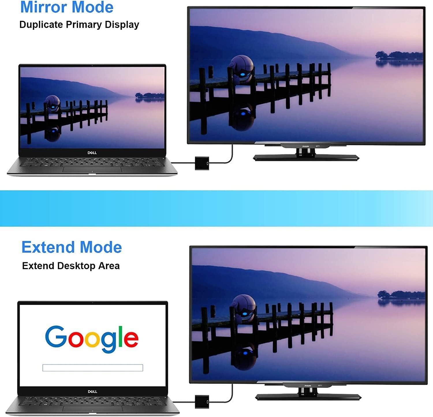 Adaptador HDMI a VGA, convertidor HDMI a VGA Chapado en Oro (Macho a Hembra), Adaptador HDMI Compatible para computadora, computadora portátil, PC, Monitor, proyector, televisión de Alta definición