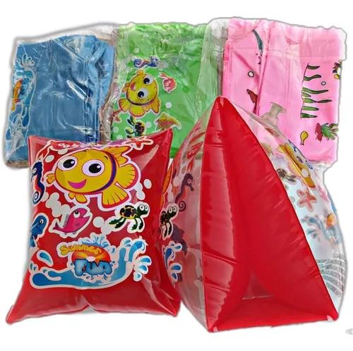 Flotis Flotador Inflable  Mayoreo Alberca Niño 2pzs Ch/medi