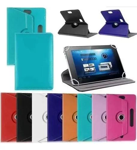 Funda Universal Tablet De 7 Pulgadas Giratoria Tacto Piel