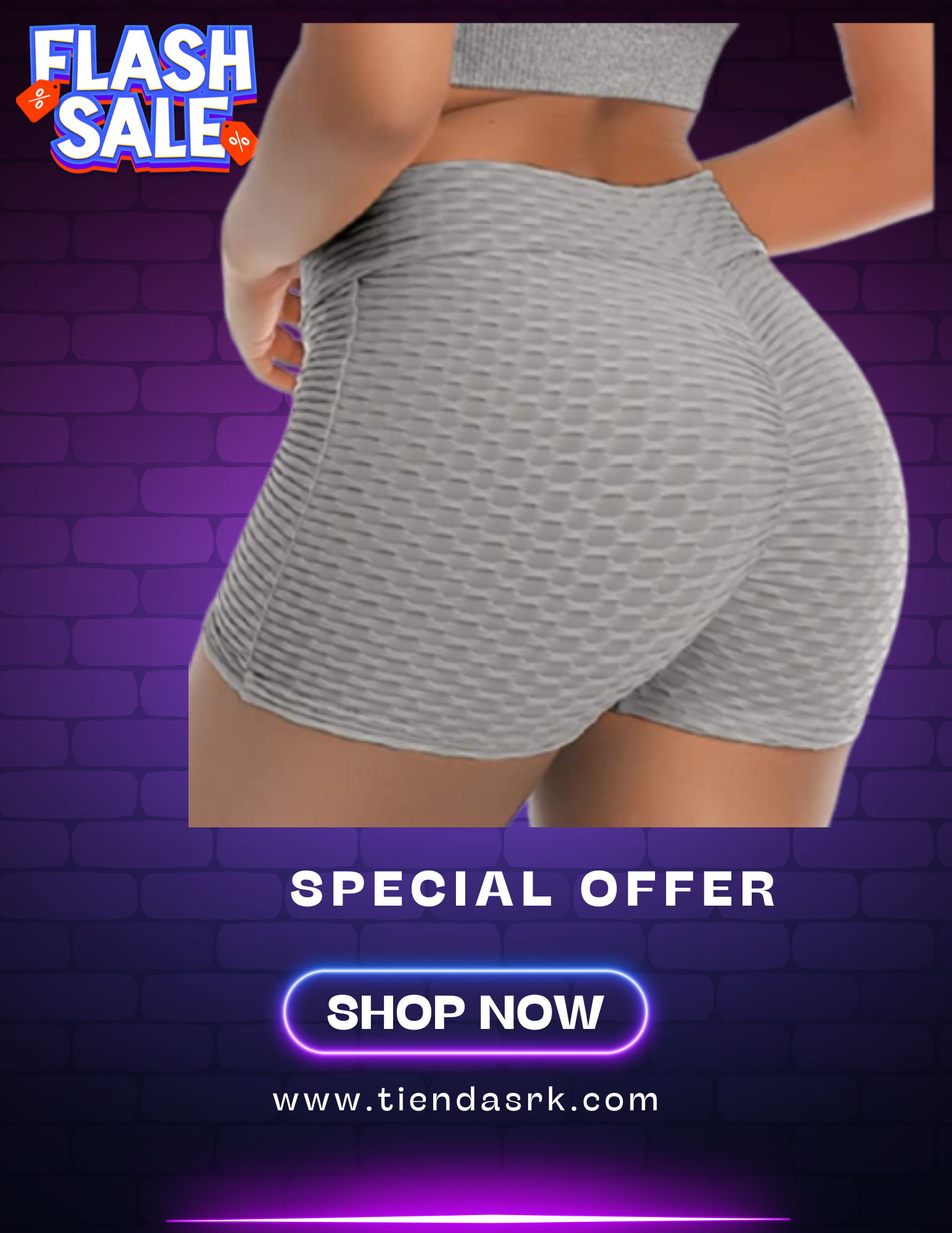 licra deportiva mujer short corto fresco ideal para gym con levanta pompa