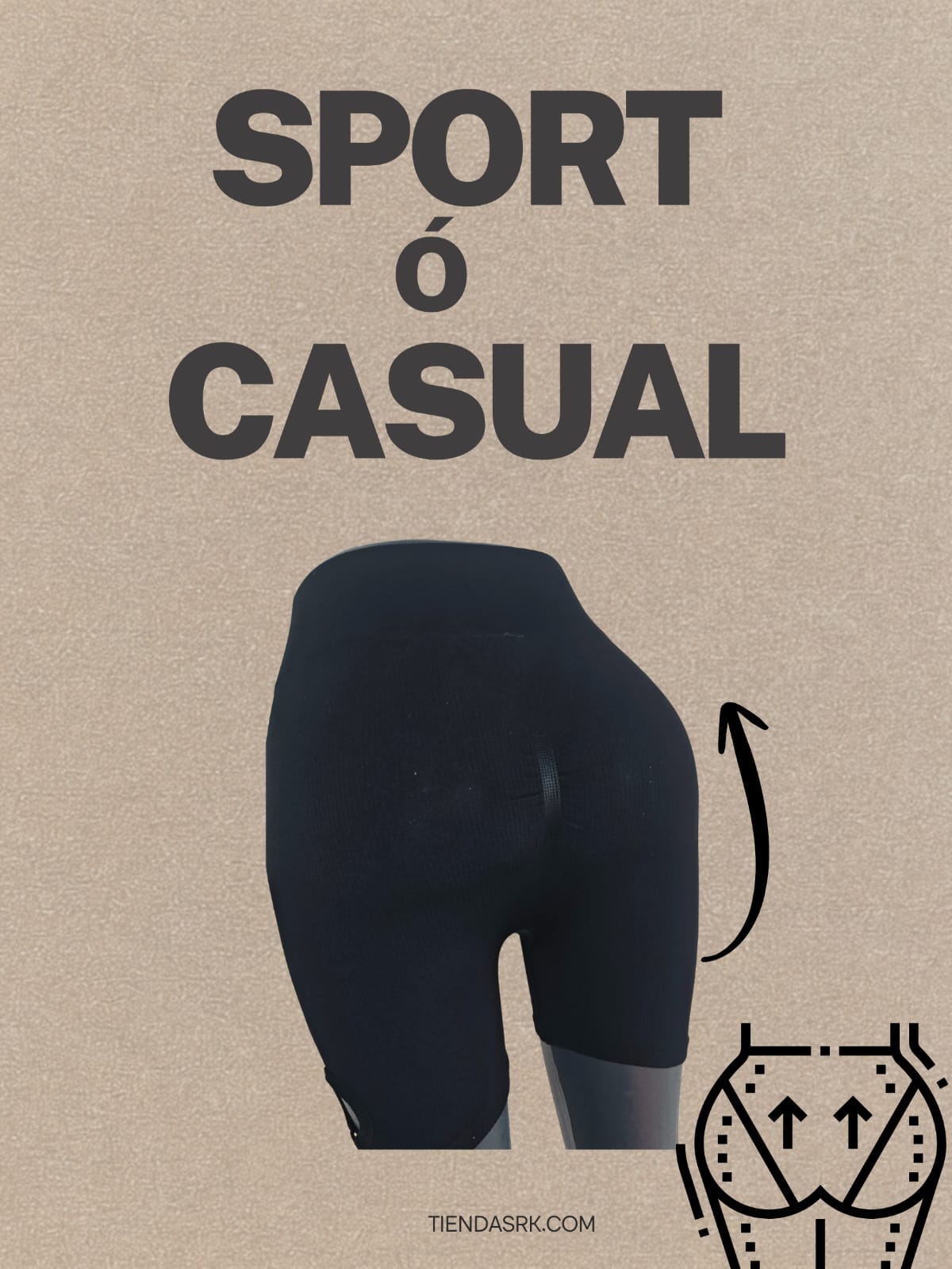 short negro liso