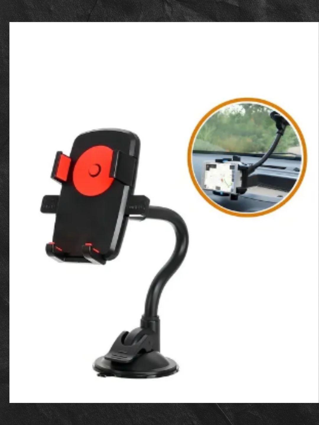 soporte para celualr de hasta 7 pulgadas apto para superficies lisas como tableros y para brisas flexible para un mejor uso para tus manos y vista