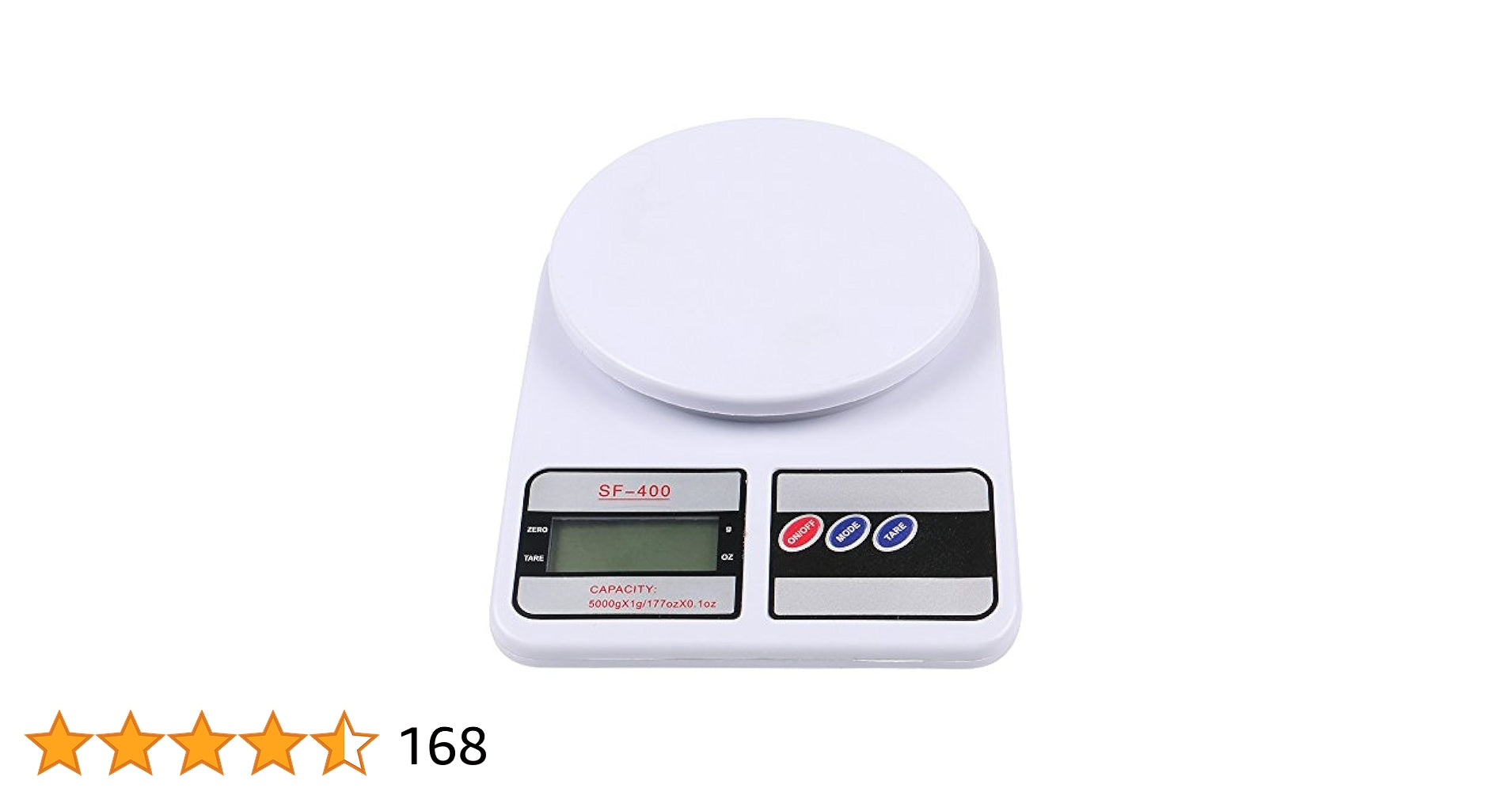 bascula de cocina sf400 1kg hasta 10 kg