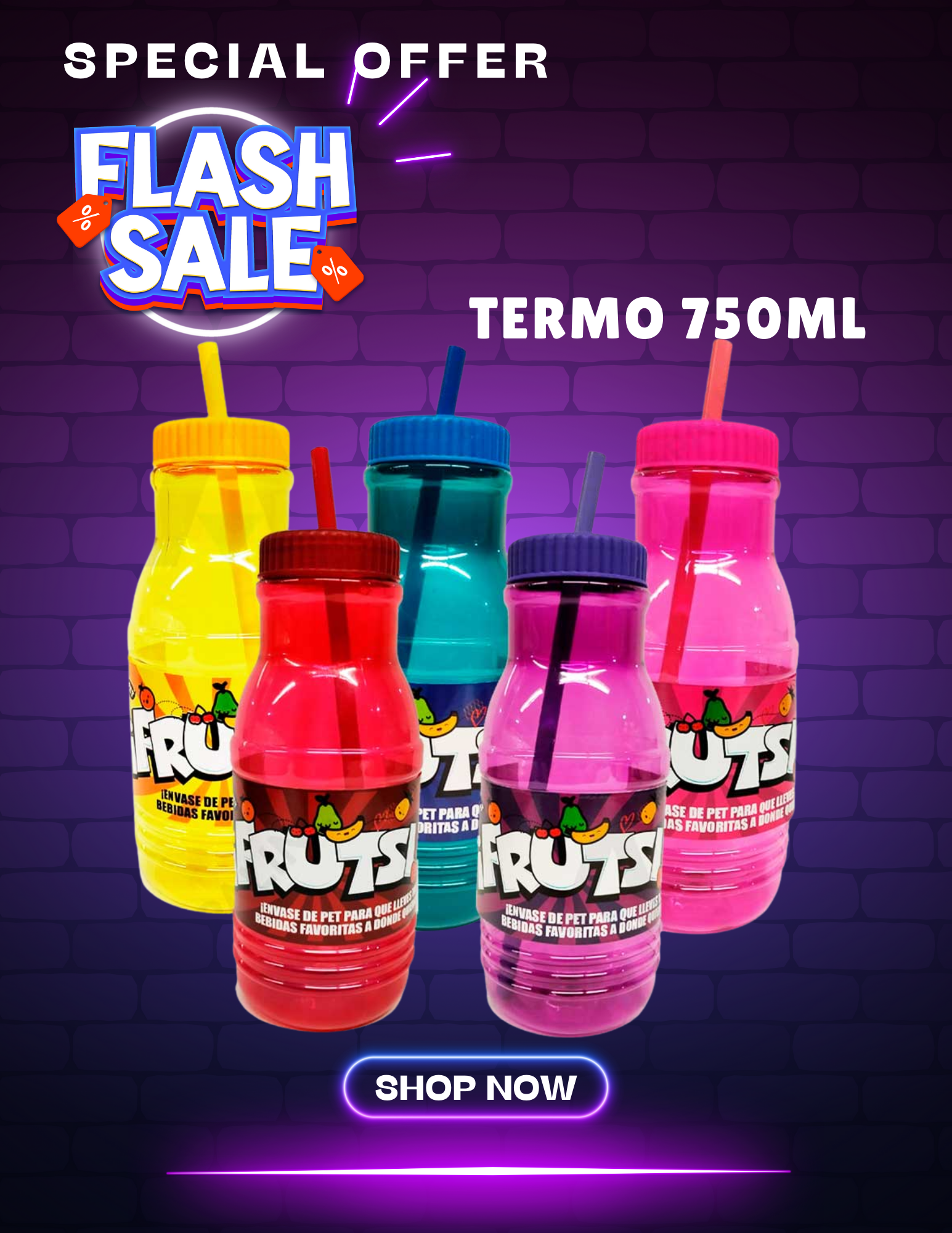 TERMO INFANTIL FRUTSI 750ML