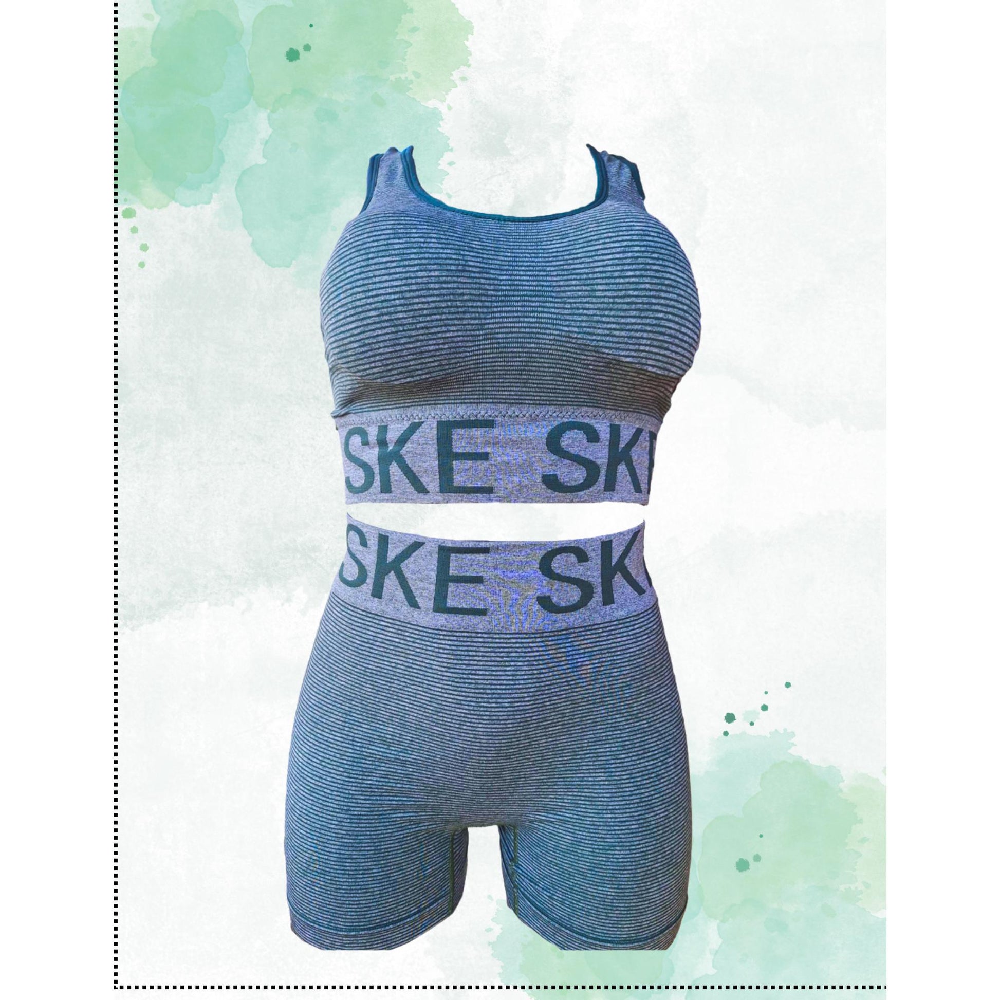 conjunto deportivo top y short ske unitalla