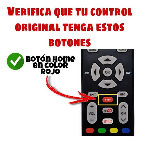 Control UNIVERSAL PARA SMART TV Para Atvio Smartv Y MULTIPLRD MARCAS Modelo 43d1620 49d1620 55d1620