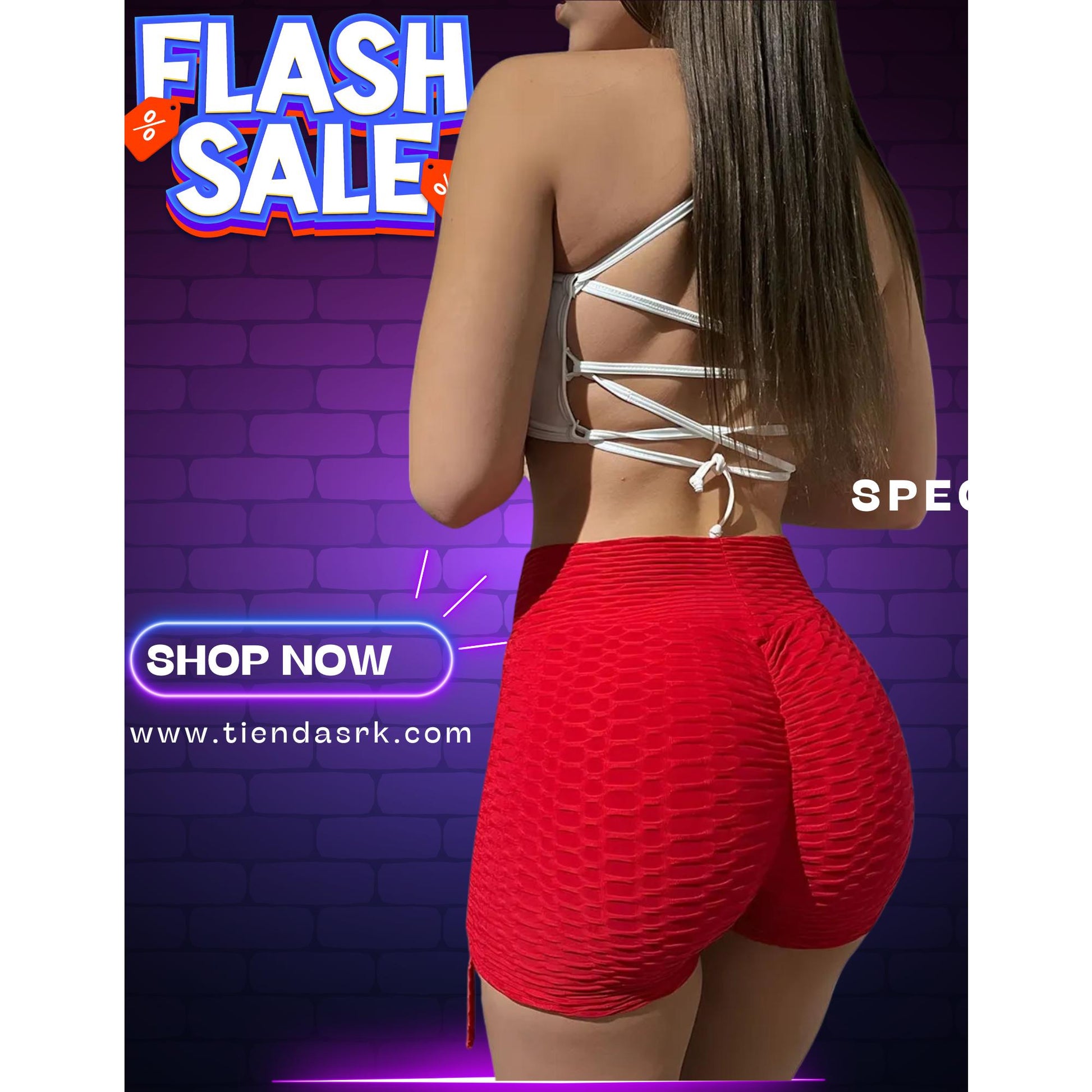 licra deportiva mujer short corto fresco ideal para gym con levanta pompa