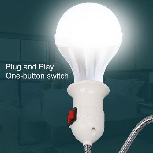 soket Base De Lámpara E27 Con Interruptor Y Enchufe