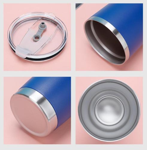 termo tipo yeti 30 oz Taza Aislante de Acero Inoxidable 18/8, Termo para Café y Té, 887 Ml, Sin BPA, Apta para Lavavajillas, Diseño Resistente al Sudor, Mantenimiento de Temperatura, 8 Pulgadas de Alto