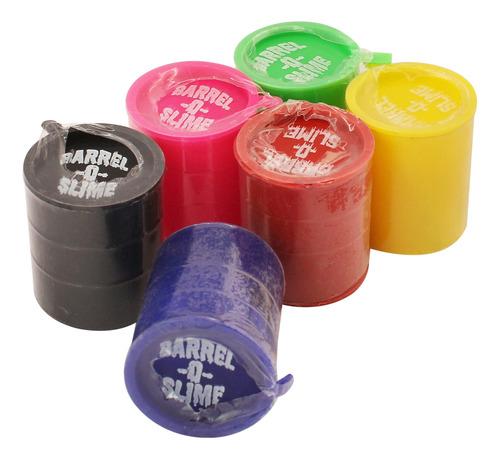 24 Pzs Moco De Gorila Bote Barril O Slime Juguete Fiesta Mixto