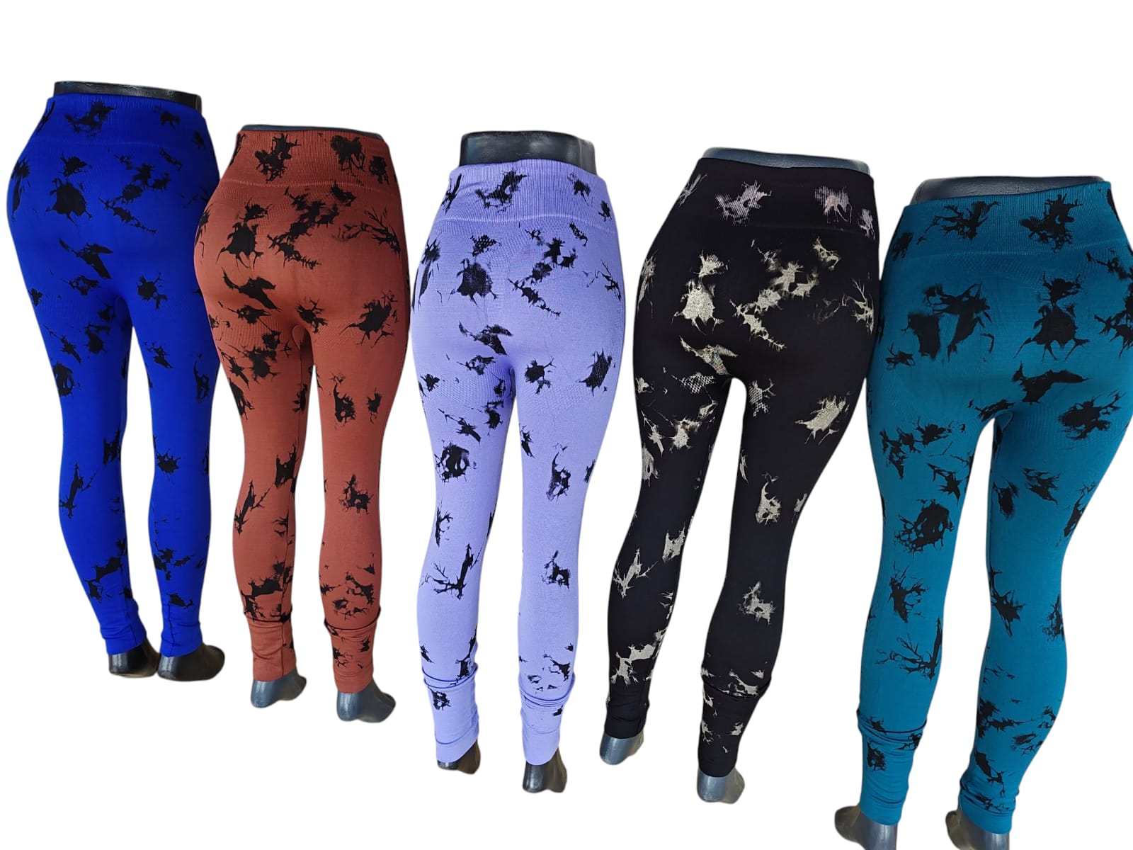 pantalonera con manchas y puch up
