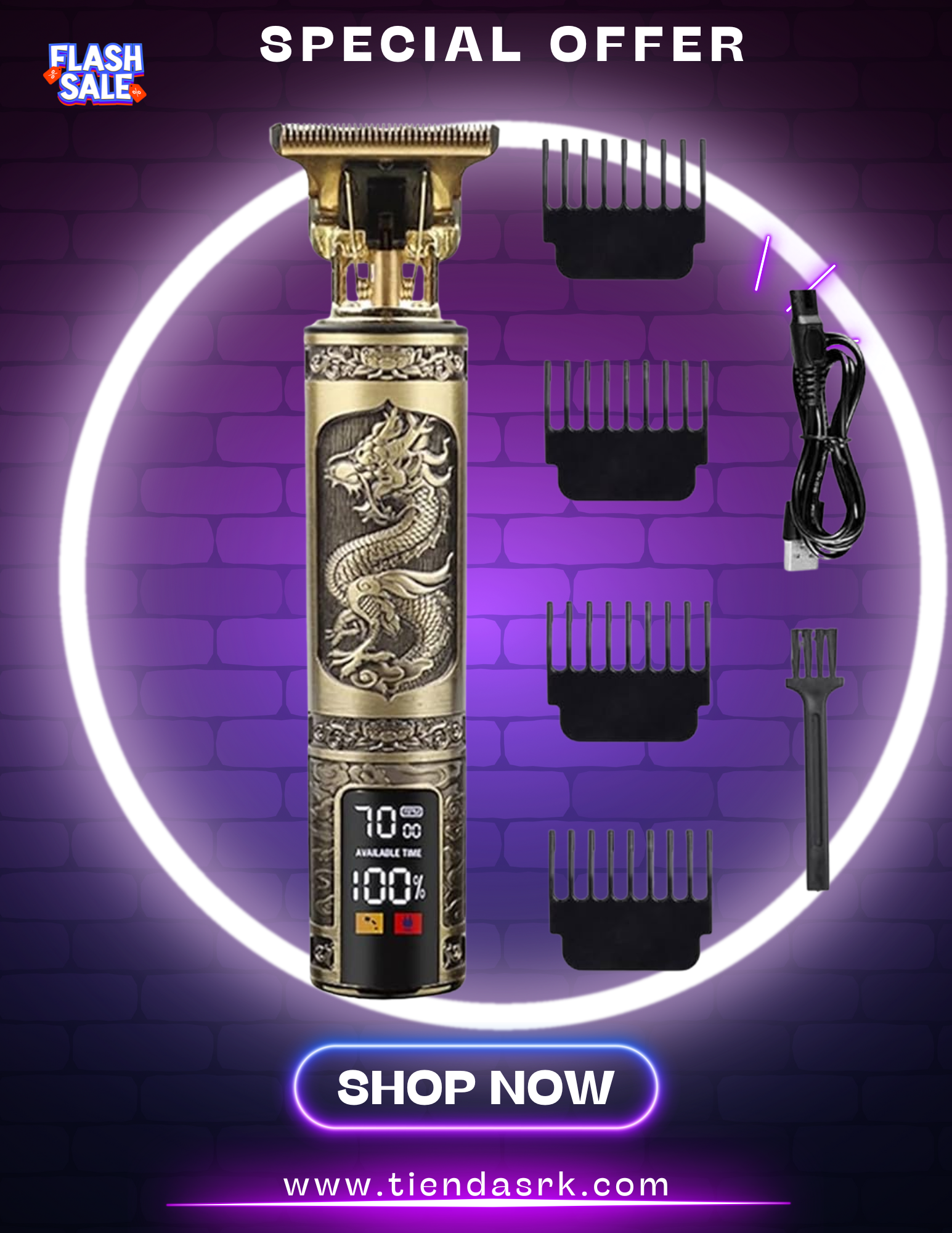 rasuradora con pantalla vintage economica mayoreo  recargable