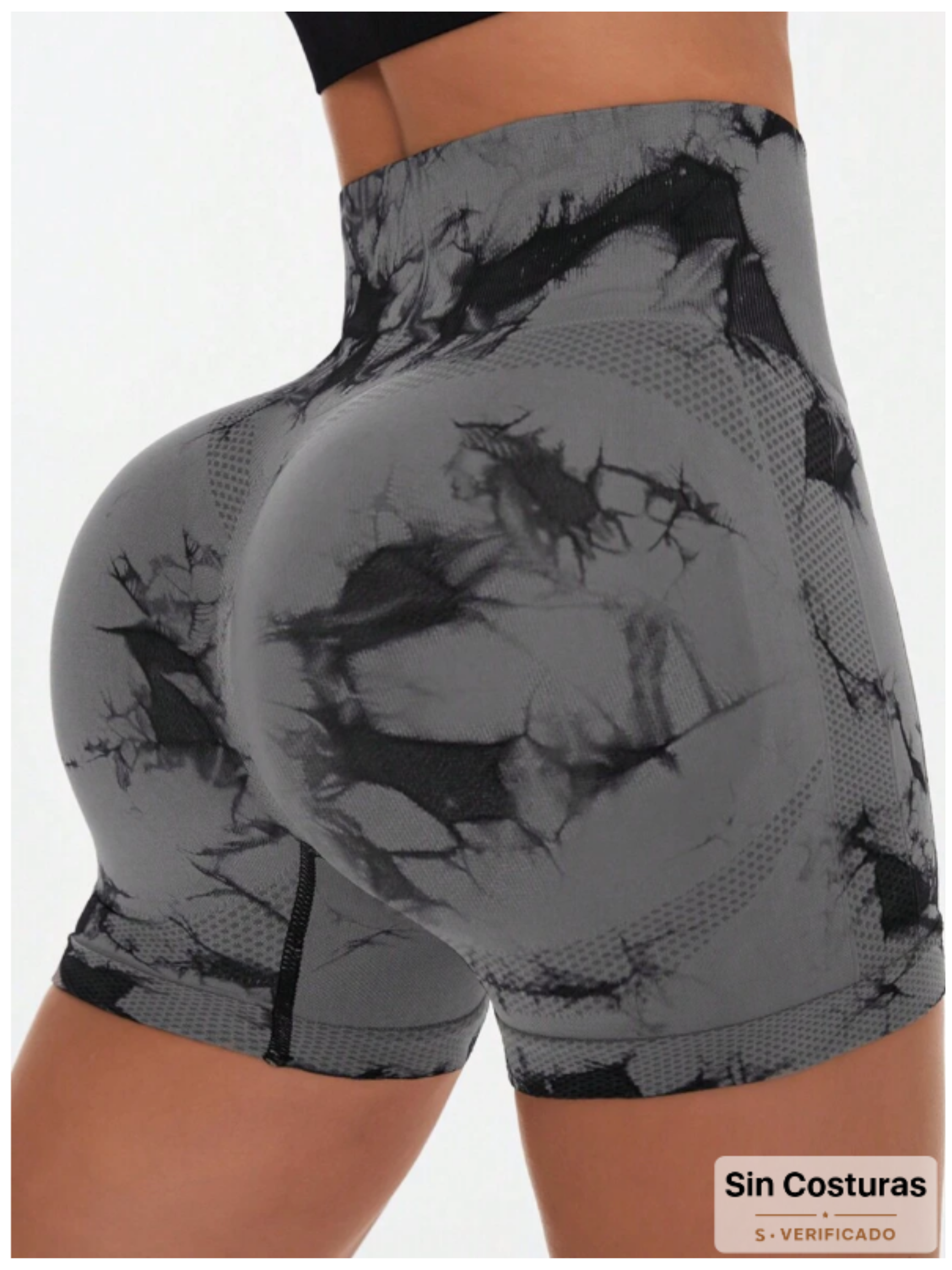 ab outfit gym mujer short con  levanta pompa para hacer ejercicio