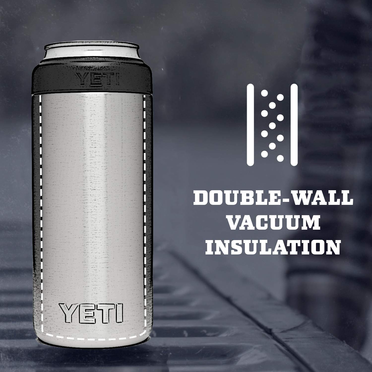 YETI MAYOREO SKINNY 20 OZ TERMO ACERO INOXIDABLE