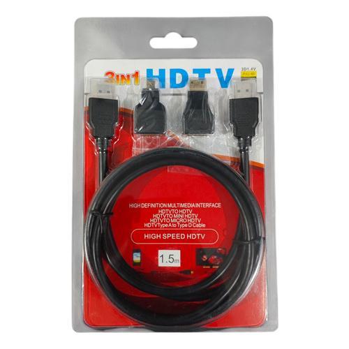 Cable Hdmi 3 En 1