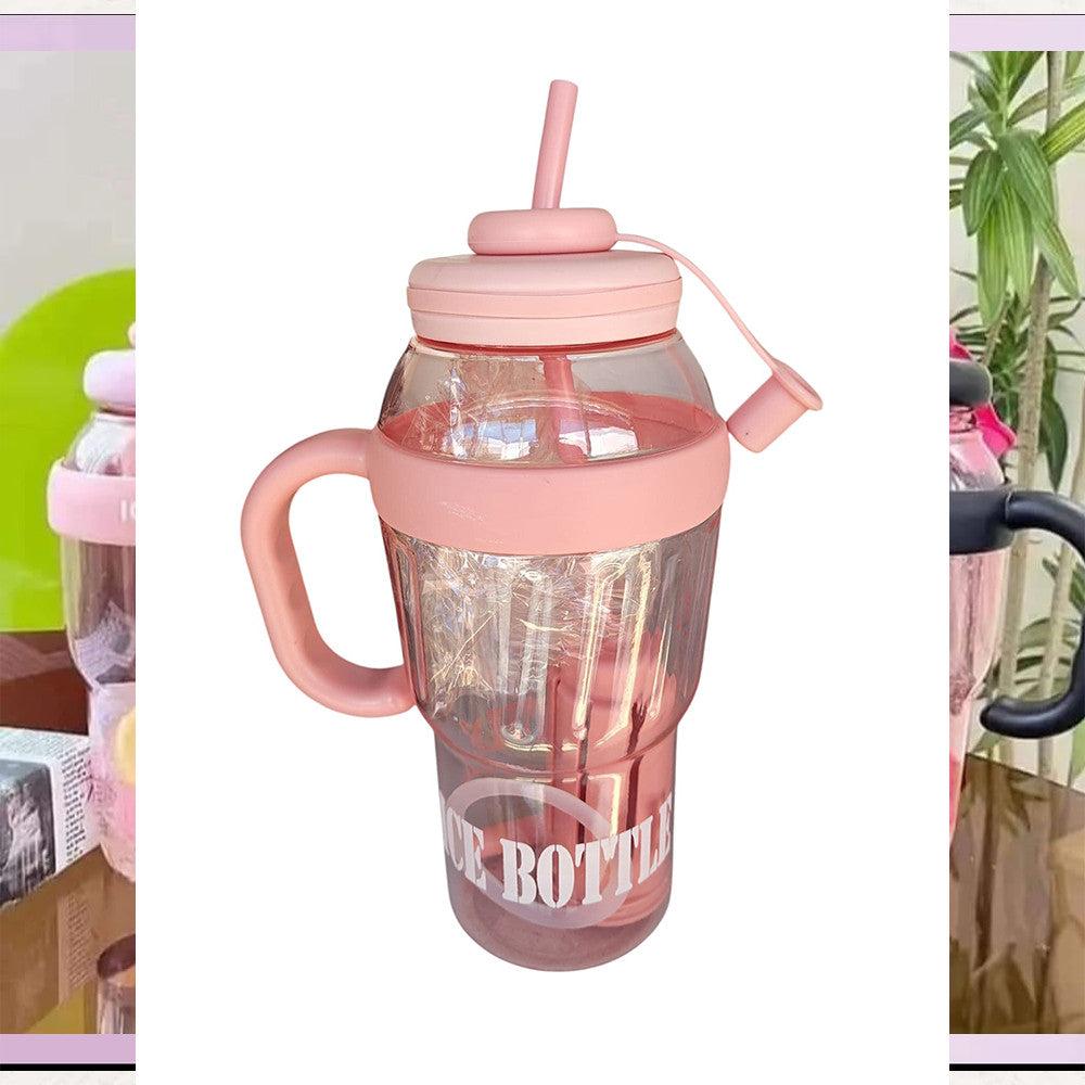 2026 nuevo  Termo ice cream con filtro 1.300 ml  escolar gym deportes