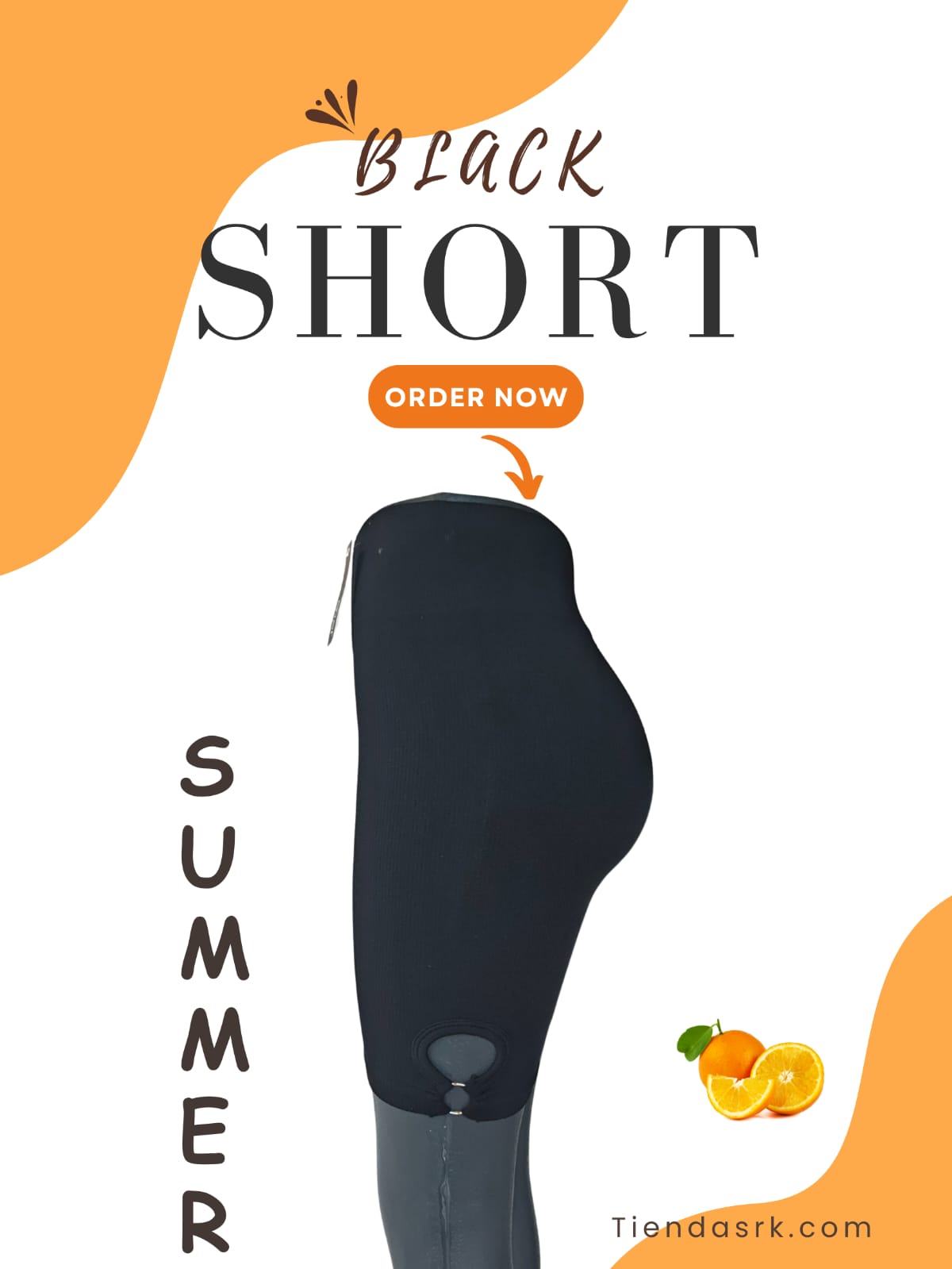 short negro liso