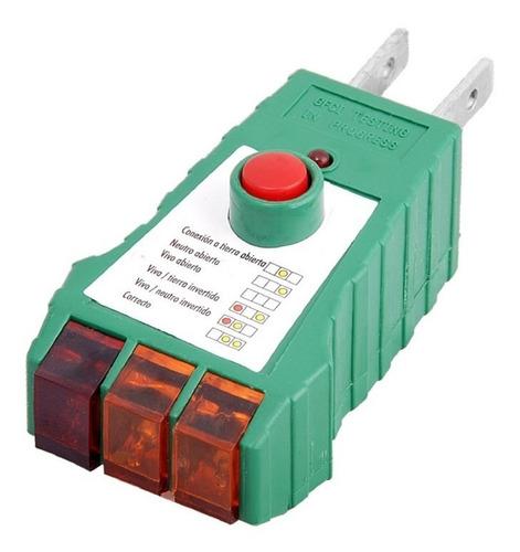 Probador De Toma Corriente Con Interruptor Lion Tools