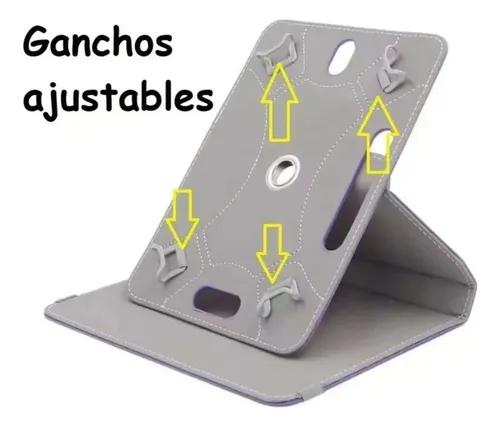 Funda Universal Tablet De 7 Pulgadas Giratoria Tacto Piel