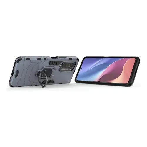 Funda Para Xiaomi Poco F3 / K40 Pro Uso Rudo Ring Case + Mica Vidrio Templado