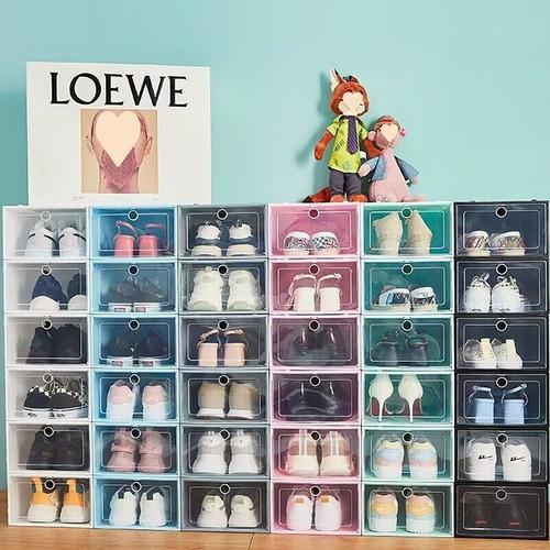 12pcs Organizadores Apilables Para Zapatos Cajas De