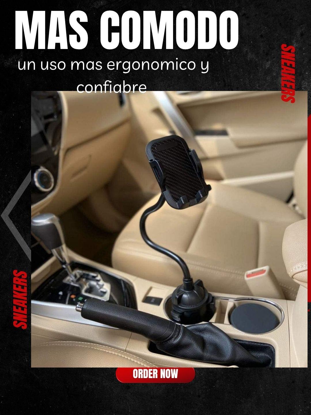 soporte para celular  en porta vasos universal apto para todas las maras de celulares y carros