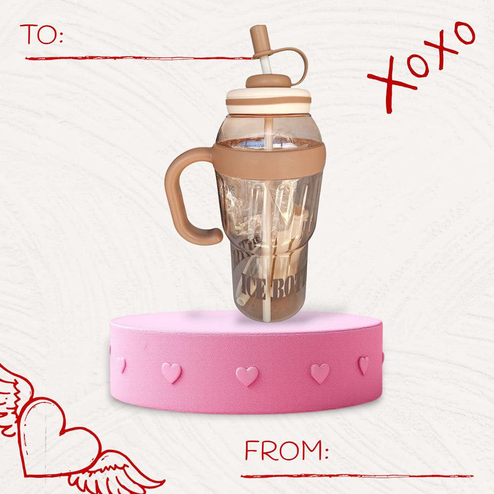 2026 nuevo  Termo ice cream con filtro 1.300 ml  escolar gym deportes