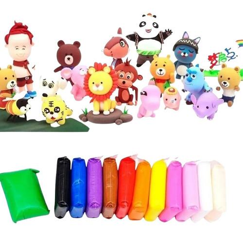 Foamy  Fomi Moldeable 12 Piezas Plastilina  Boligoma Surtidos