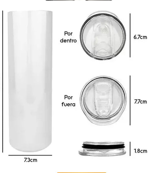 YETI MAYOREO SKINNY 20 OZ TERMO ACERO INOXIDABLE