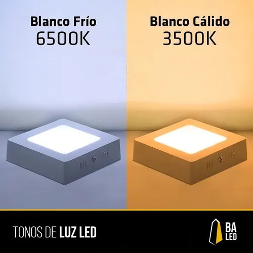spot cuadrado calido