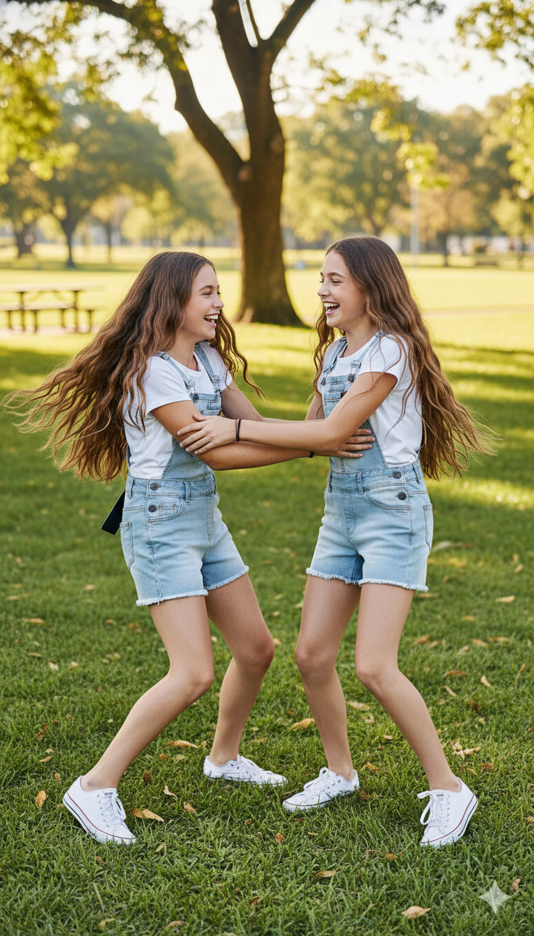 Vestido Overol de Mezclilla infantil y juvenil  - Jumper con Botones y Diseño Desgastado Casual" mezclilla flexible