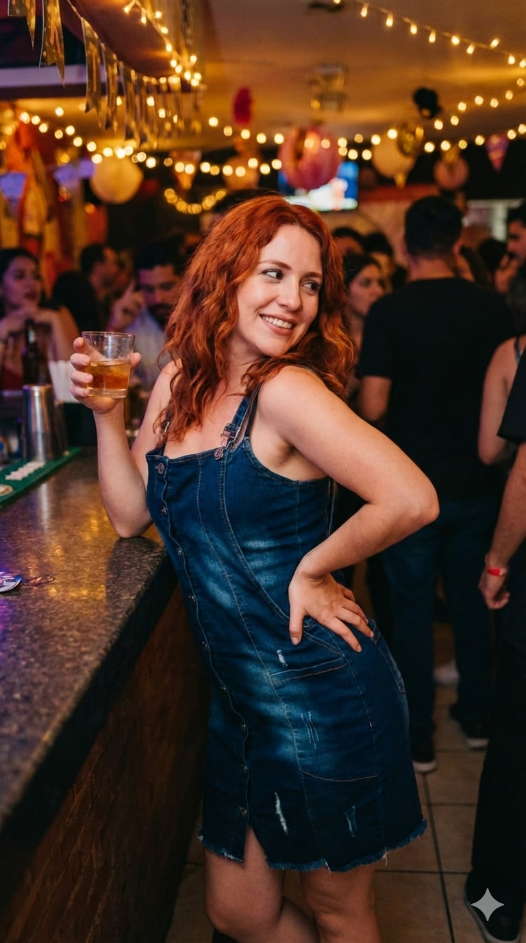 Vestido Overol de Mezclilla Sexy para Mujer - Jumper con Botones y Diseño Desgastado Casual"