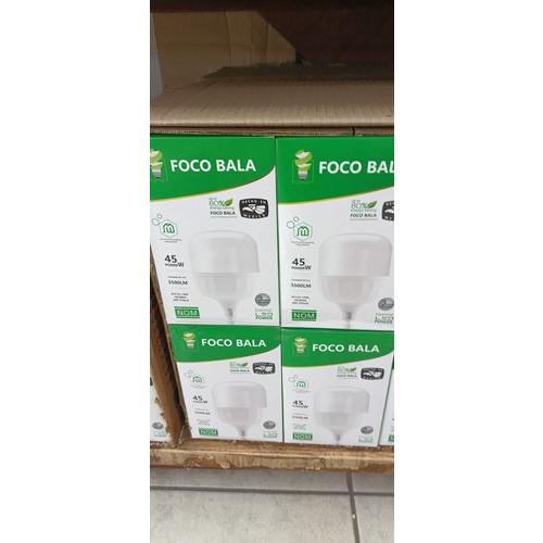 Foco Led Mayoreo Tipo Bala 35w Caja Con 24 Pz Blanco Frío