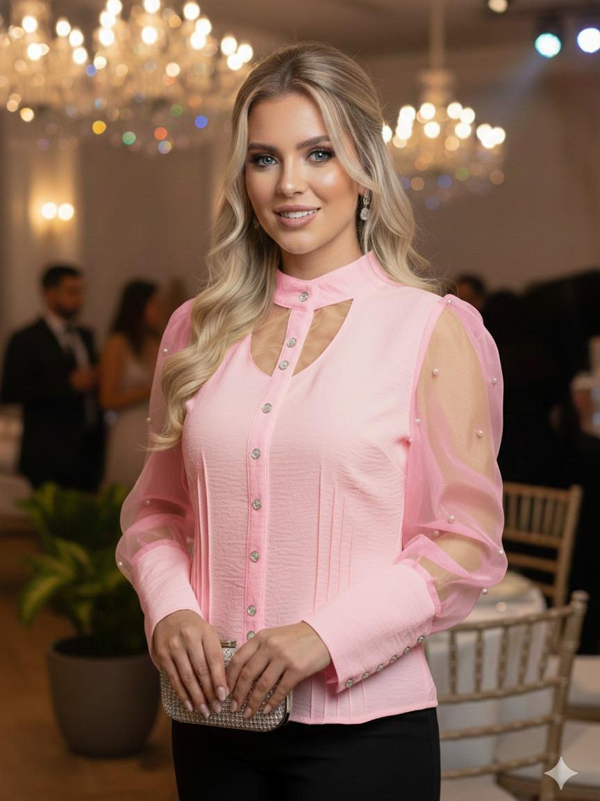 Blusa Para Dama De Moda Casual Elegante Estampados De Moda