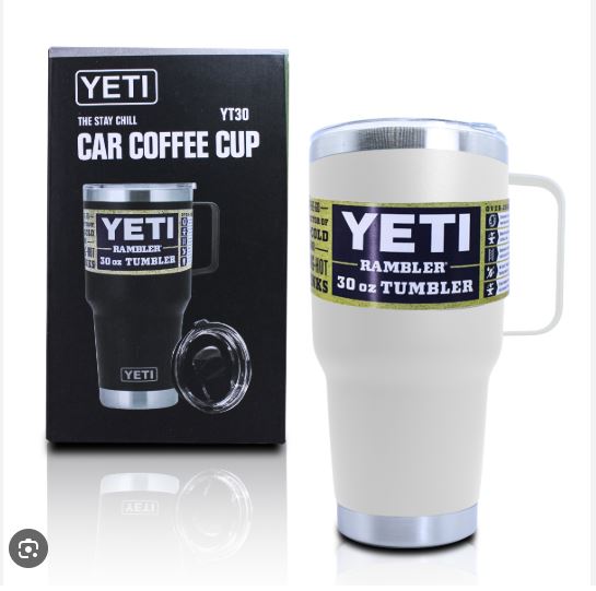 Taza Térmica YETI Rambler 30 oz con Tapa Stronghold Hermética